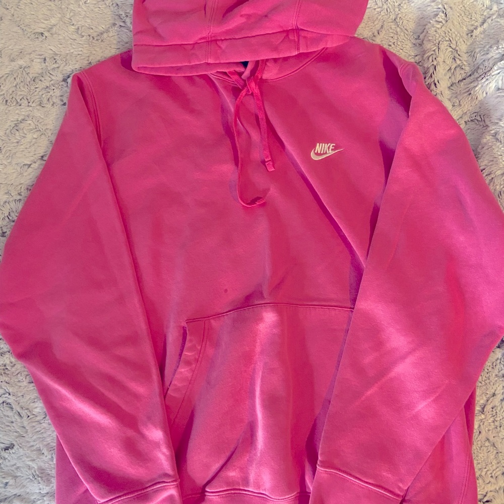 Pink Nike hoodie!